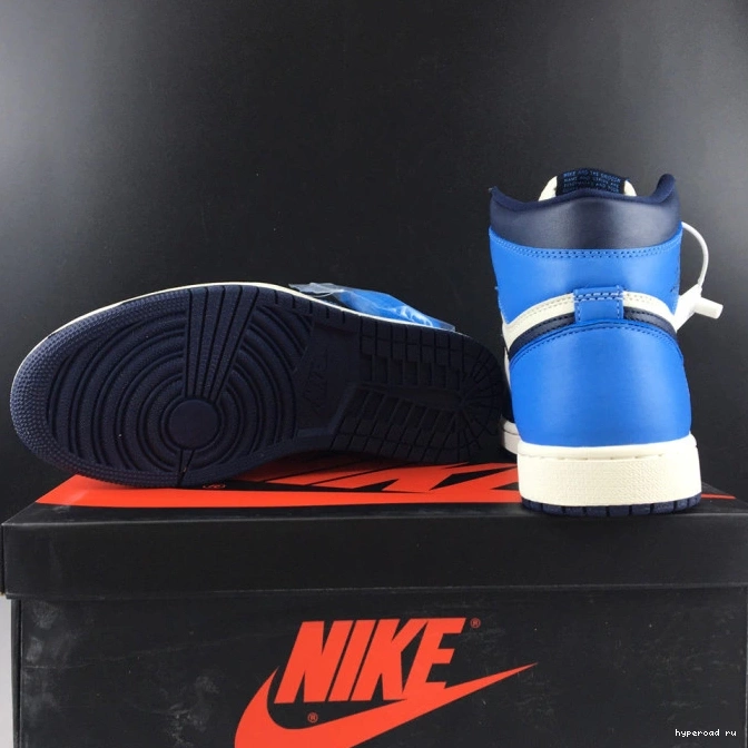 Jordan Retro 1 High OG 555088-140 Obsidian Air 1217